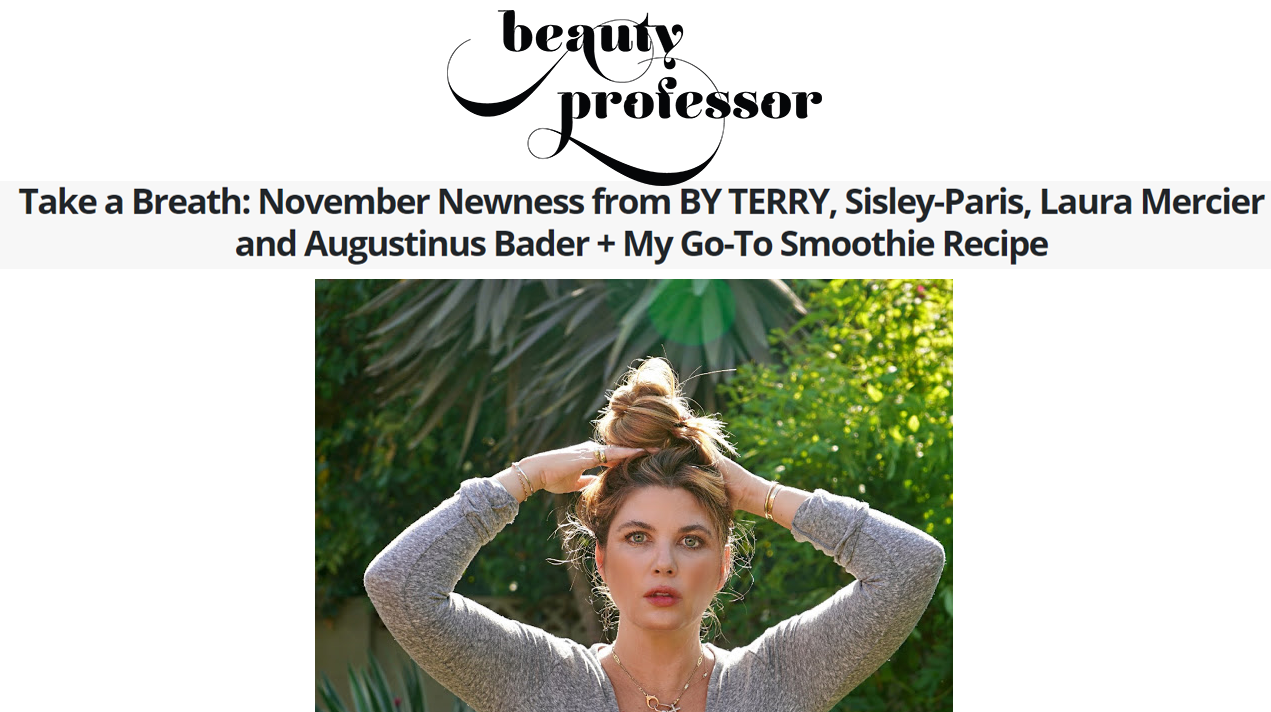 Take a Breath: November Newness from BY TERRY